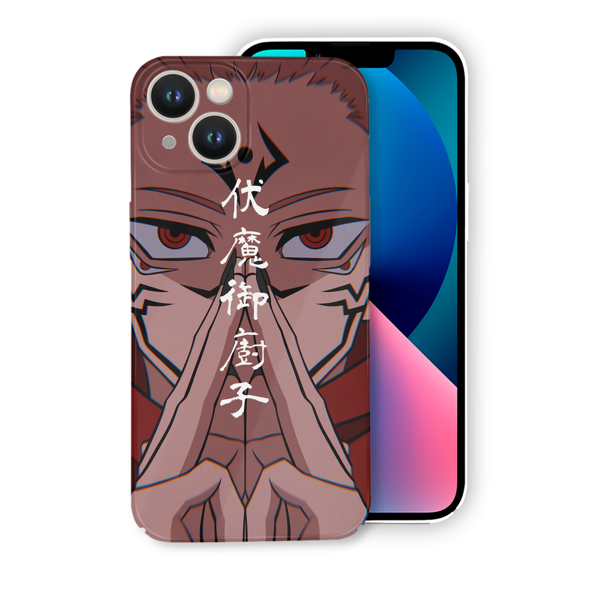 （画像用） 呪術廻戦 Jujutsu Kaisen 【iPhone 14シリーズ対応】ハードケース